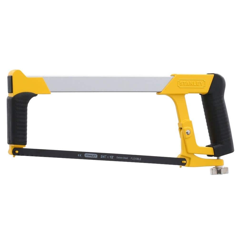 Stanley 12 in. High-Tension Hack Saw with 10 in. Mini Hack Saw