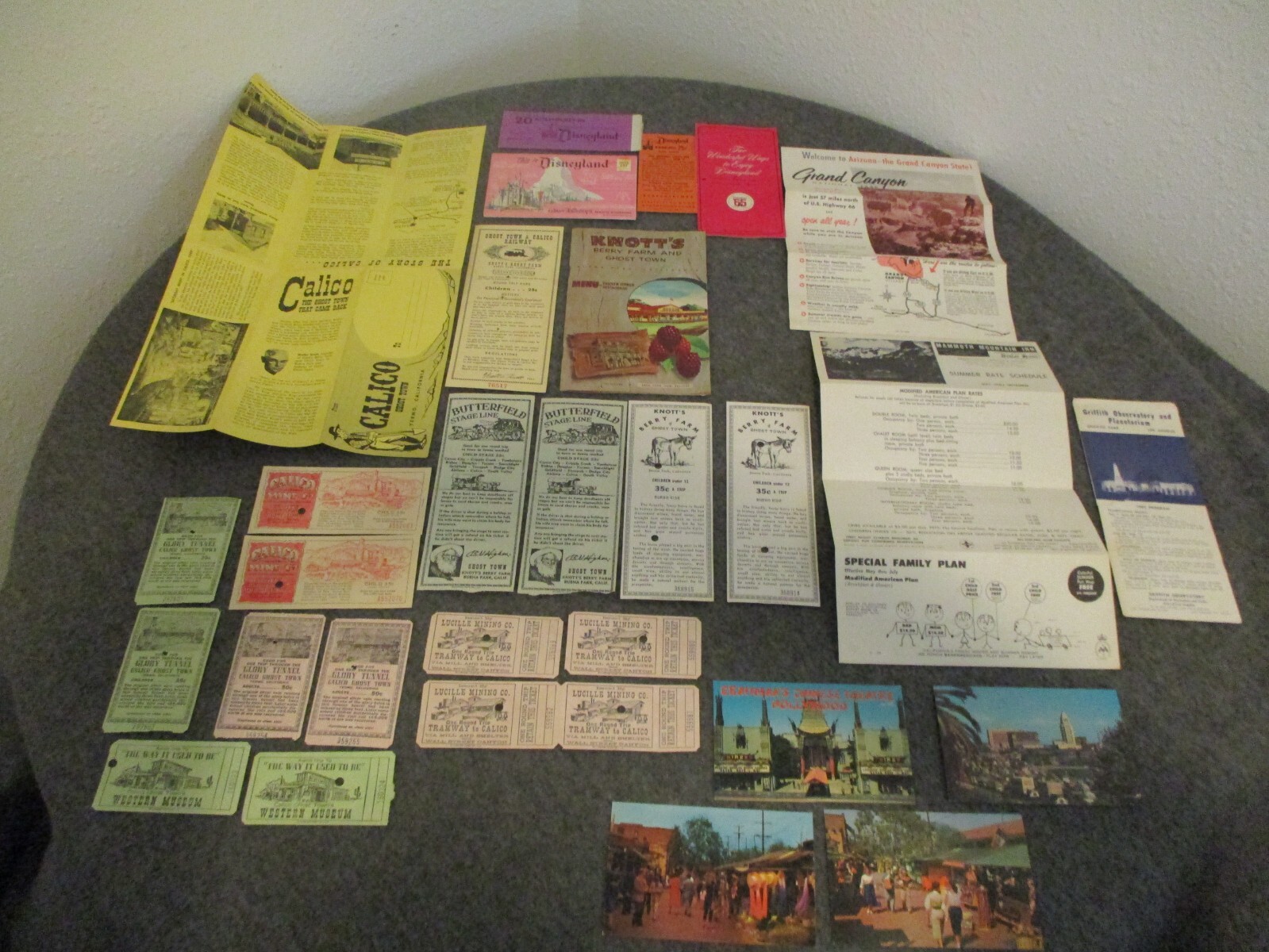VINTAGE 60s DISNEYLAND MINING GHOST TOWN KNOTTS BERRY FARM WESTERN USA EPHEMERA VINTAGE 60s DISNEYLAND MINING GHOST TOWN KNOTTS BERRY FARM WESTERN USA EPHEMERA