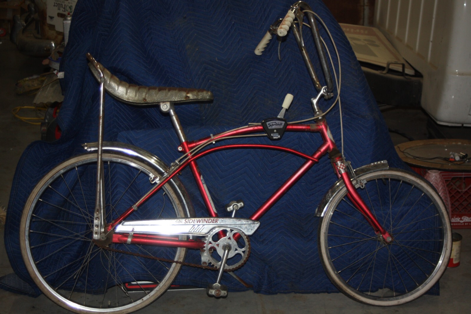 Vintage 1969 General Tire GTR Sidewinder Bicycle Project- See Pics & Description Vintage 1969 General Tire GTR Sidewinder Bicycle Project- See Pics & Description