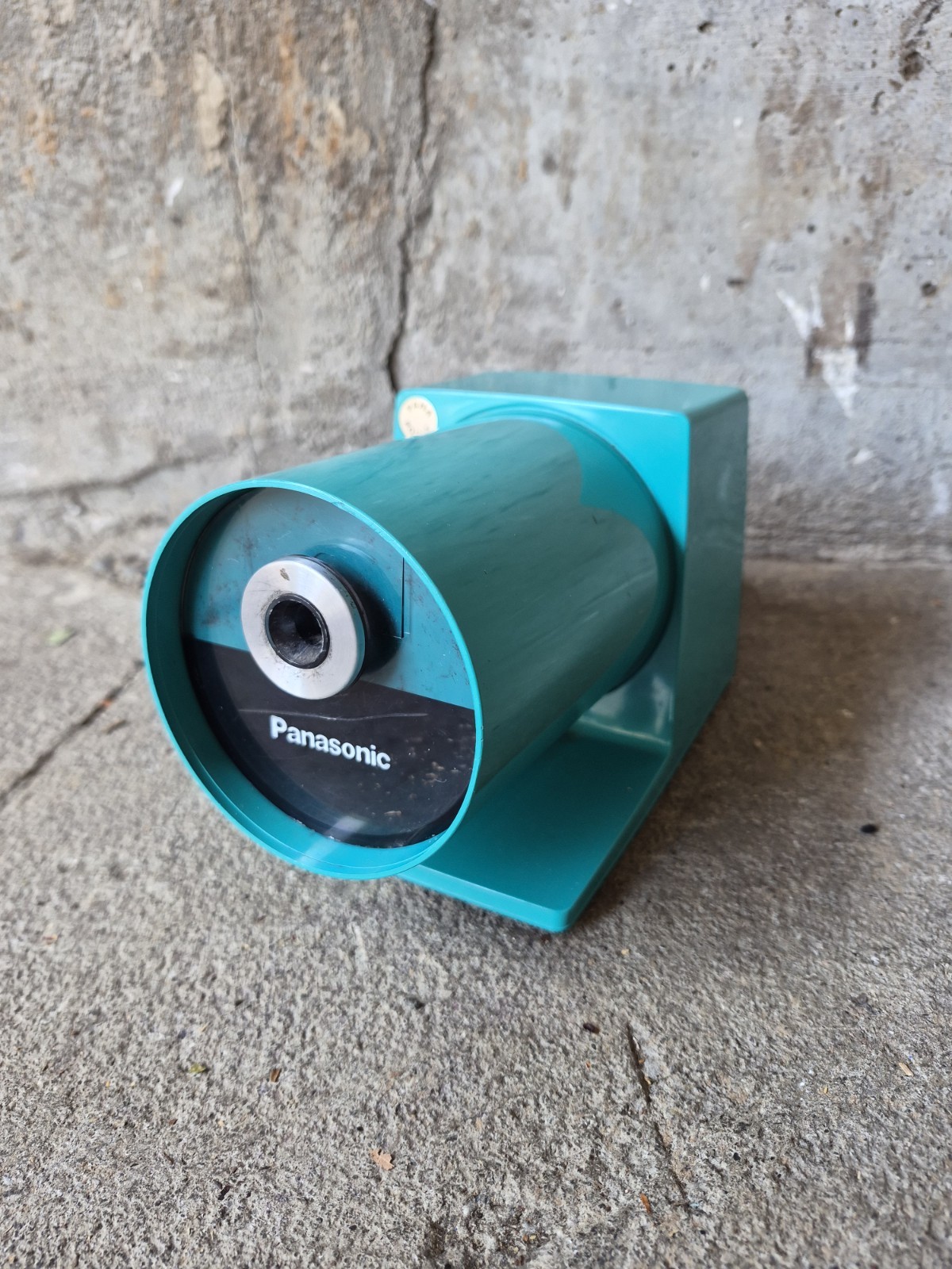 Vintage Panasonic 60's MOD Electric Pencil Sharpener Heavy Duty Turquoise WORKS Vintage Panasonic 60's MOD Electric Pencil Sharpener Heavy Duty Turquoise WORKS