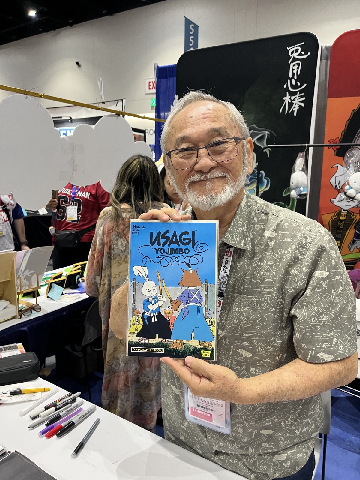 Usagi Yojimbo #2 Signed Stan Sakai 2026 San Diego ComicCon SDCC 87 Fantagraphics