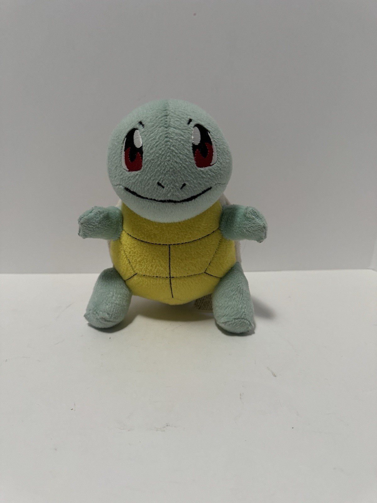 2016 Nintendo Tomy XY Evolutions Pokemon SQUIRTLE 7” Collectible Plush Toy