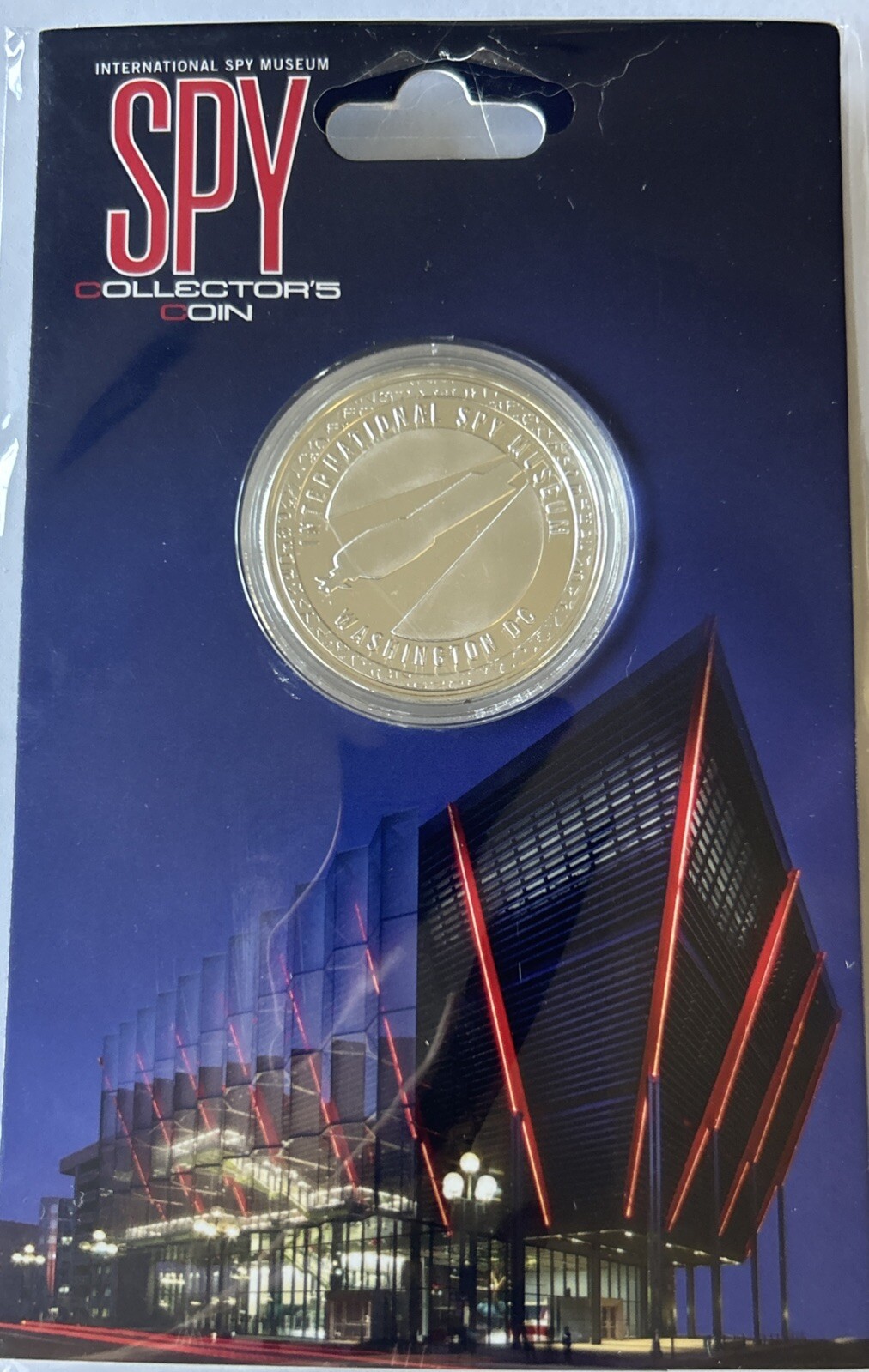 International Spy Museum Collectors Challenge Coin