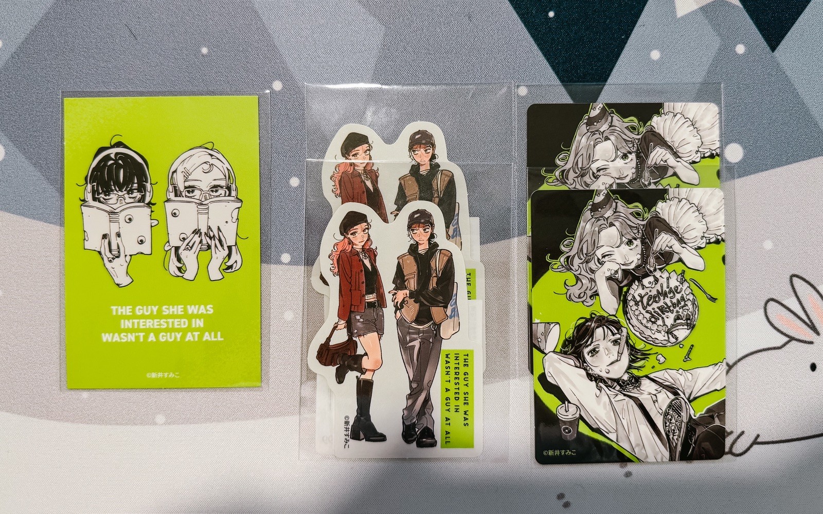 Rare The Guy She Was Interested in Wasn't a Guy at All [TGSWIIWAGAA] Sticker Set