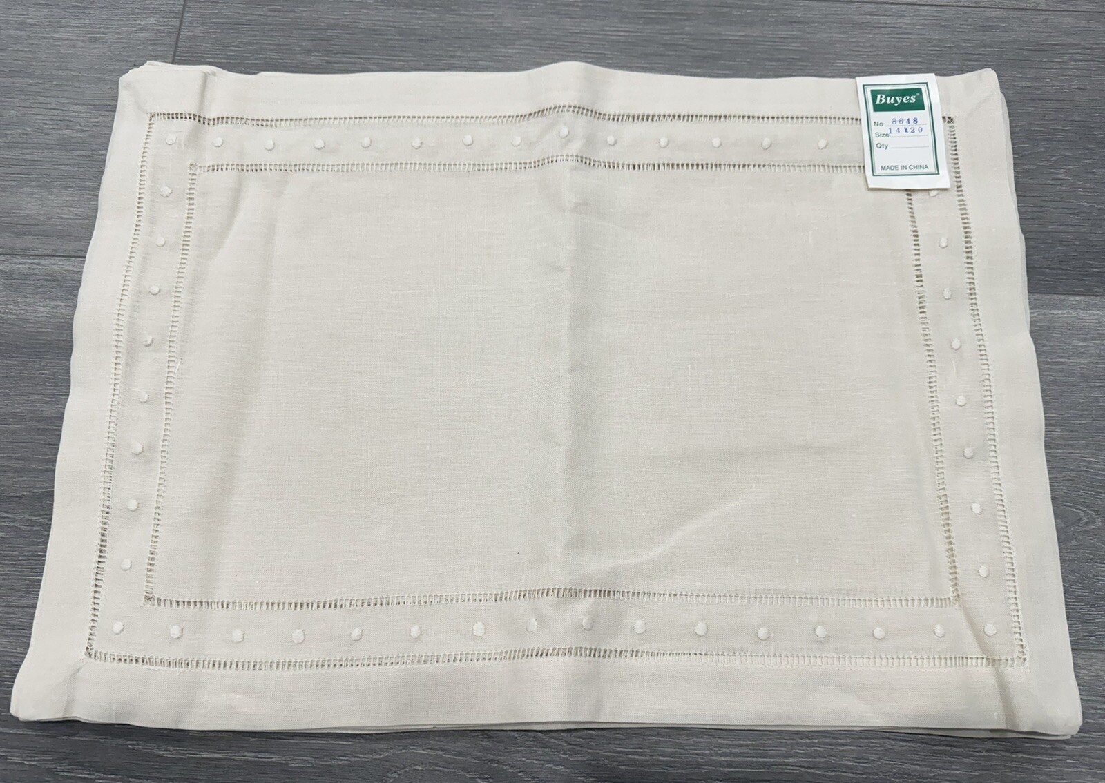6 Pcs Beige 14x20 6 Pcs Beige 14x20