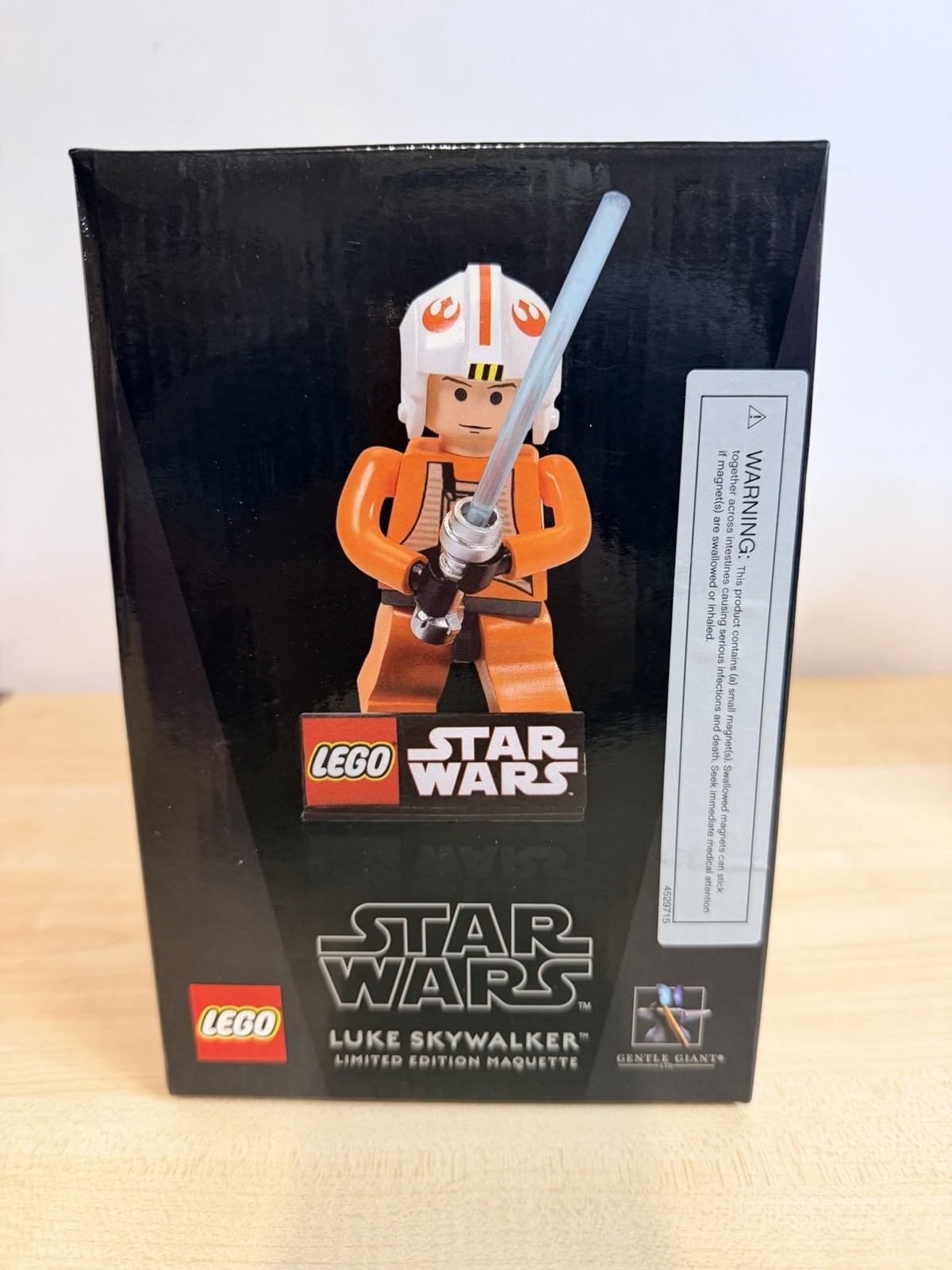 NISB Lego Star Wars Gentle Giant Luke Skywalker Maquette Limited Edition Rare