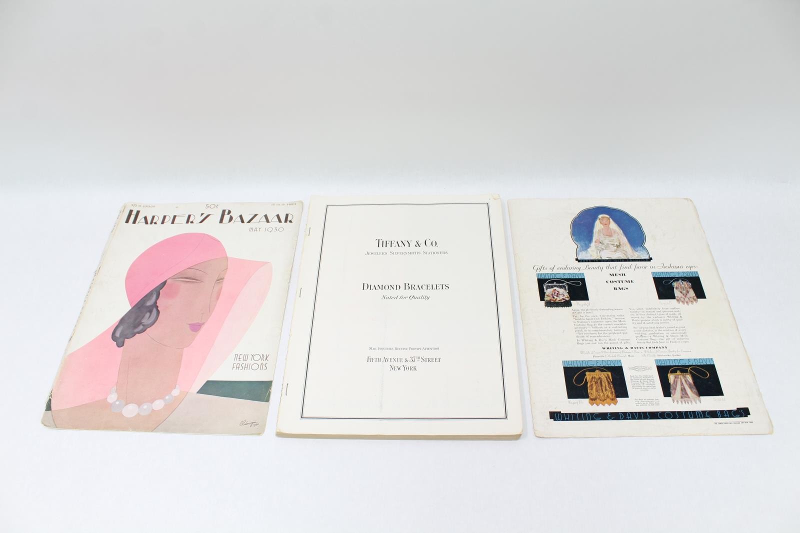 Original Harper's Bazaar Magazine, May 1930 - New York Fashions