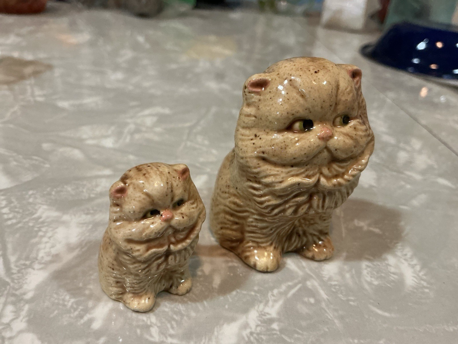 RARE PLAYFUL KITTENS PORCELAIN CATS NM HAGEN RENAKER ? VINTAGE ANTIQUE 👀 LOOK RARE PLAYFUL KITTENS PORCELAIN CATS NM HAGEN RENAKER ? VINTAGE ANTIQUE 👀 LOOK