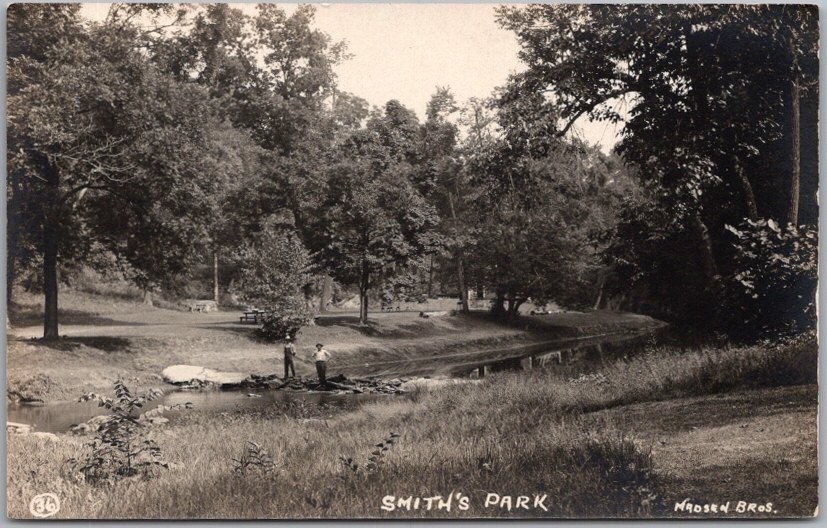 c1910s MT. CARROLL, Illinois  RPPC Postcard \