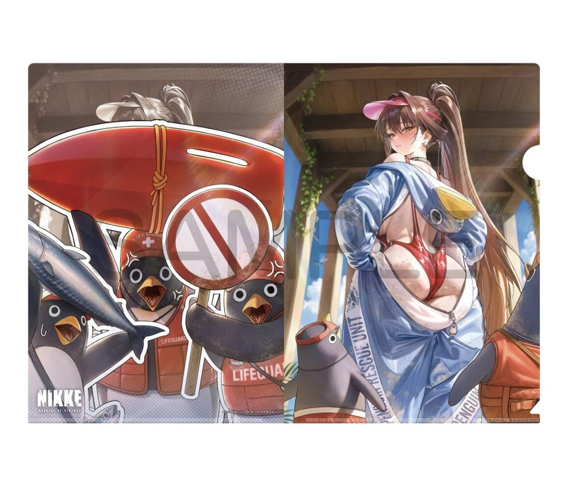 Nikke “Marciana: Marine Study” Clear File A4 Size Algernon