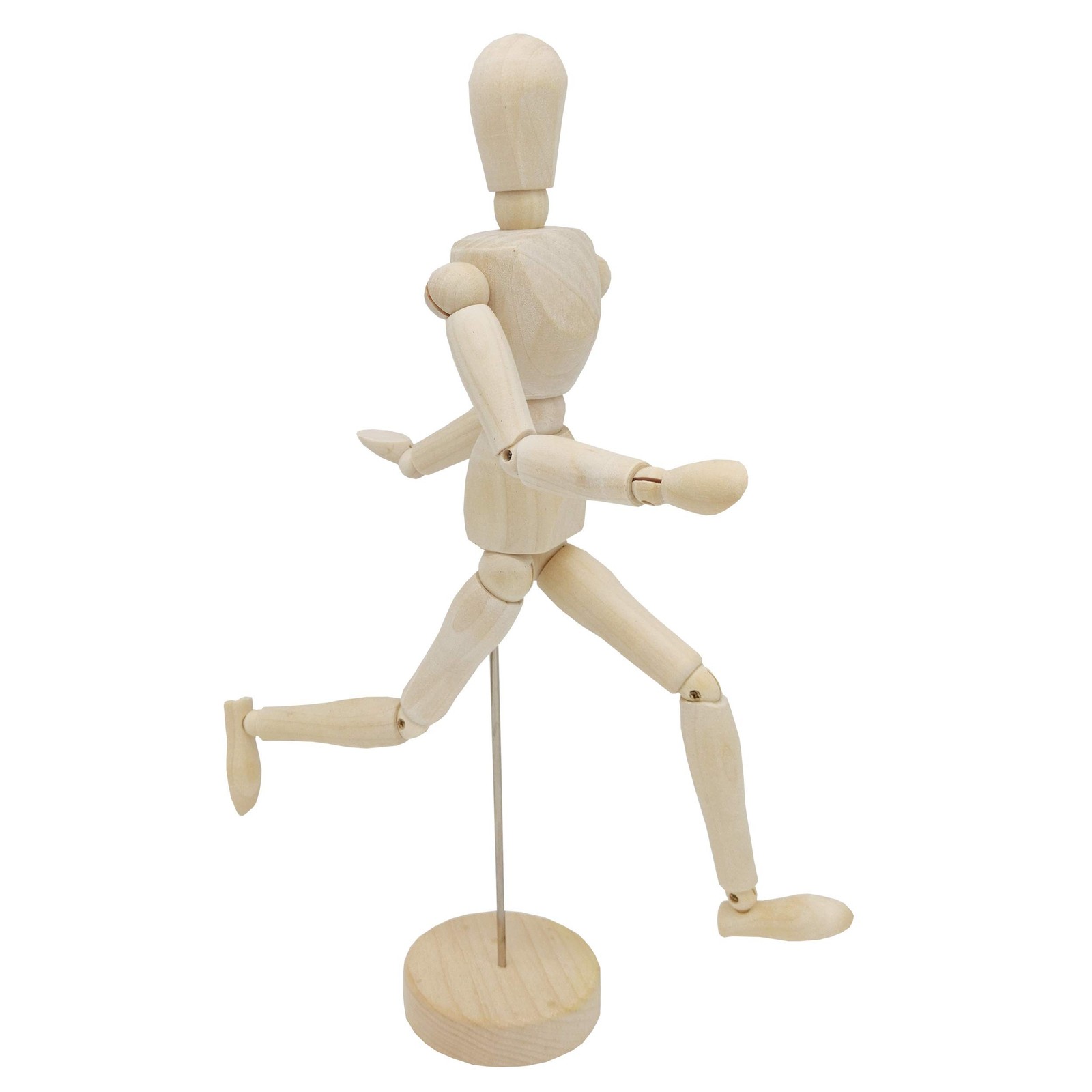 12\'\' Wooden Artists Manikin, Sketching Drawing Articulated Jointed Mannequin,...