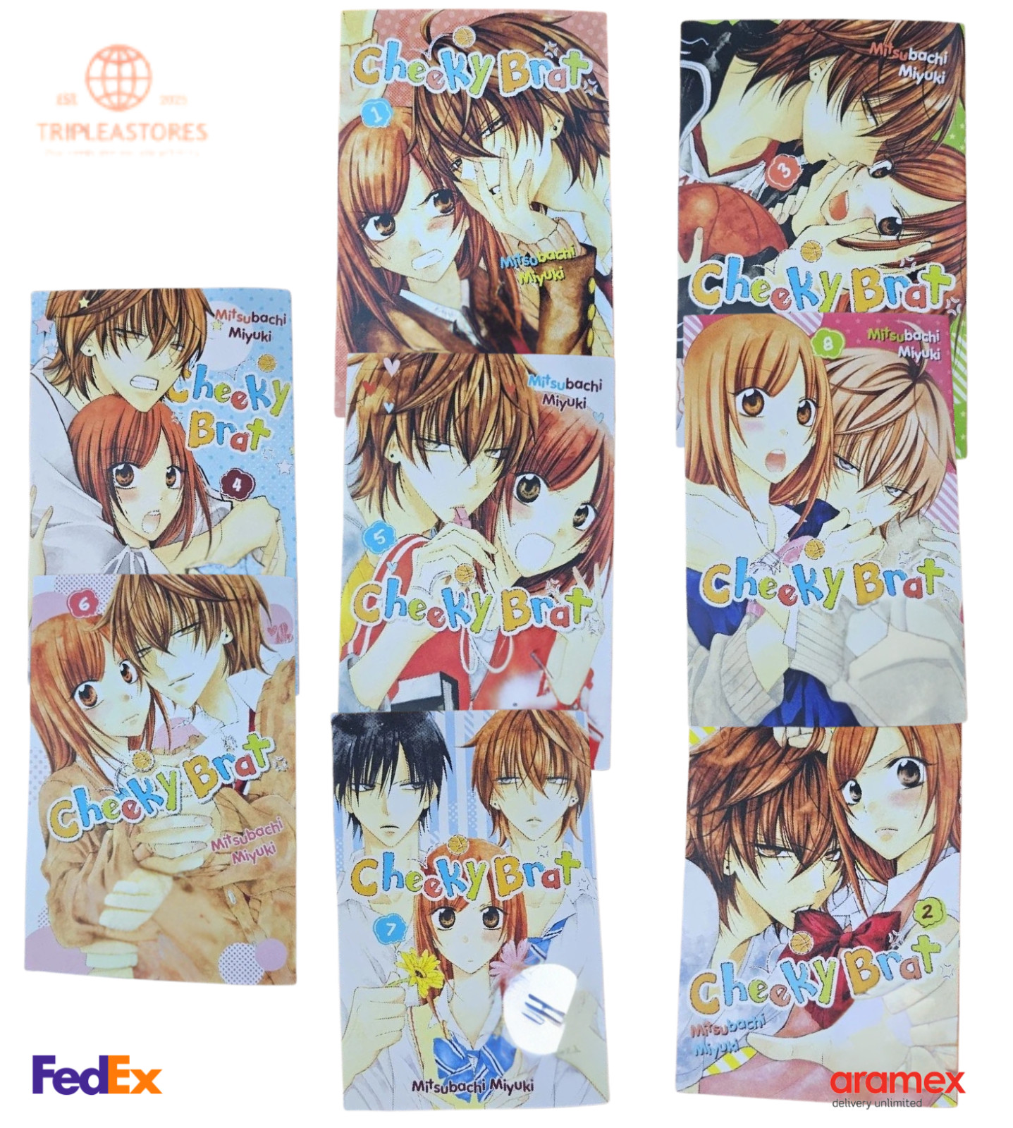 Manga Cheeky Brat Manga Vol 1-16 English Version HALF/FULL VOL (Choose Volume)