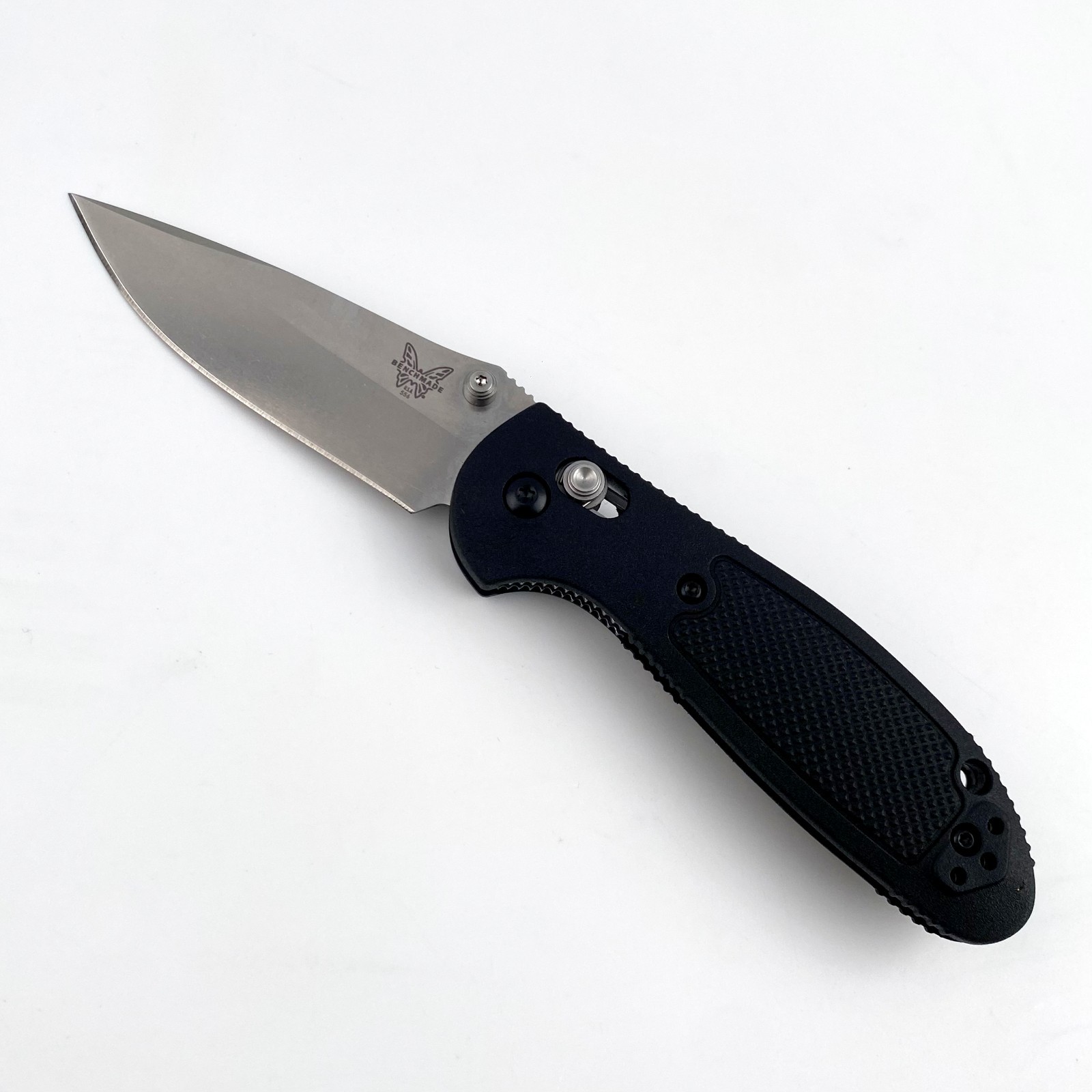 Benchmade Mini Griptilian 556-S30V Black Grivory Drop-point Folding Knife Benchmade Mini Griptilian 556-S30V Black Grivory Drop-point Folding Knife