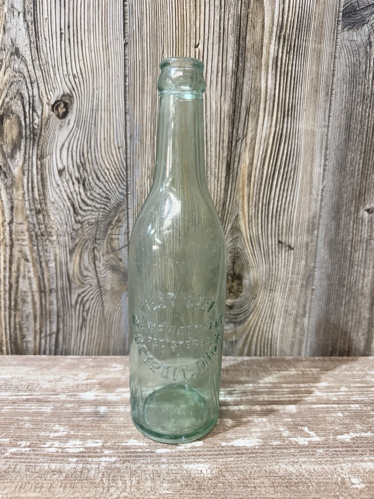 Rare Vintage Pre Pro Prohibition West Side Brewery, Detroit, Mi. Beer Bottle Rare Vintage Pre Pro Prohibition West Side Brewery, Detroit, Mi. Beer Bottle
