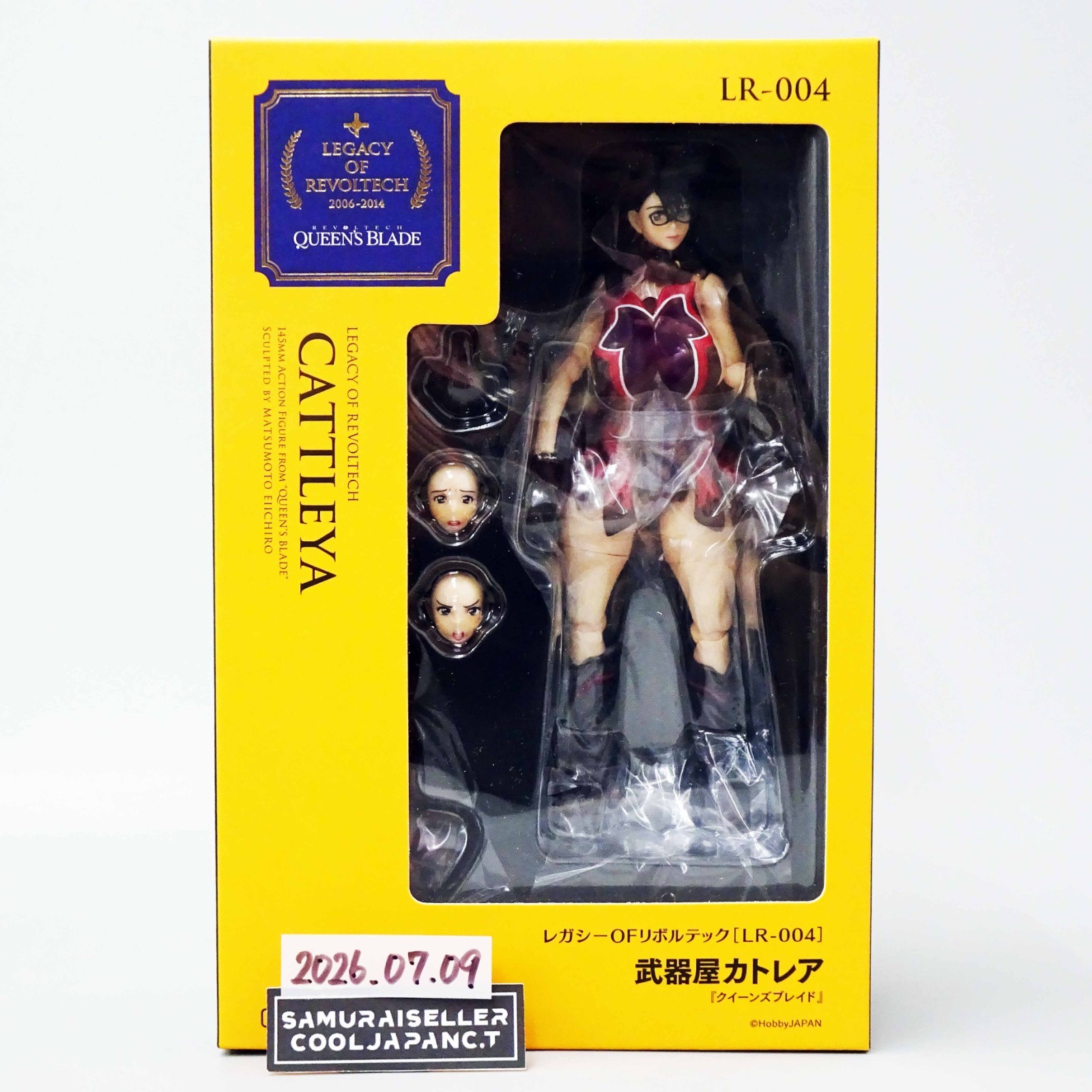 Legacy of Revoltech LR-004 Weapon Shop Cattleya Queen's Blade Figure Kaiyodo NEW