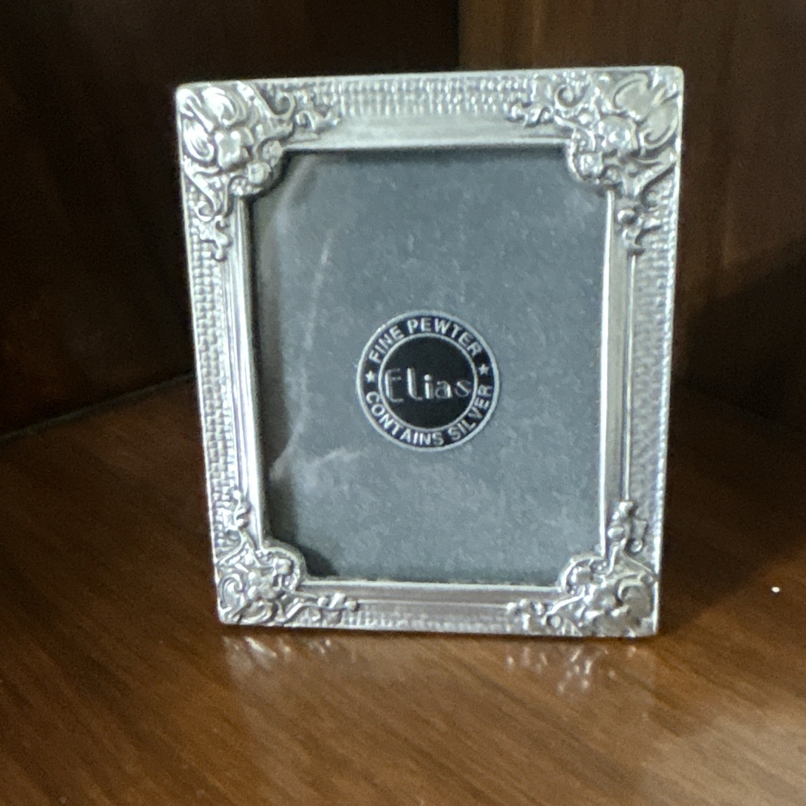 Elias Silver Pewter Ornate P2803