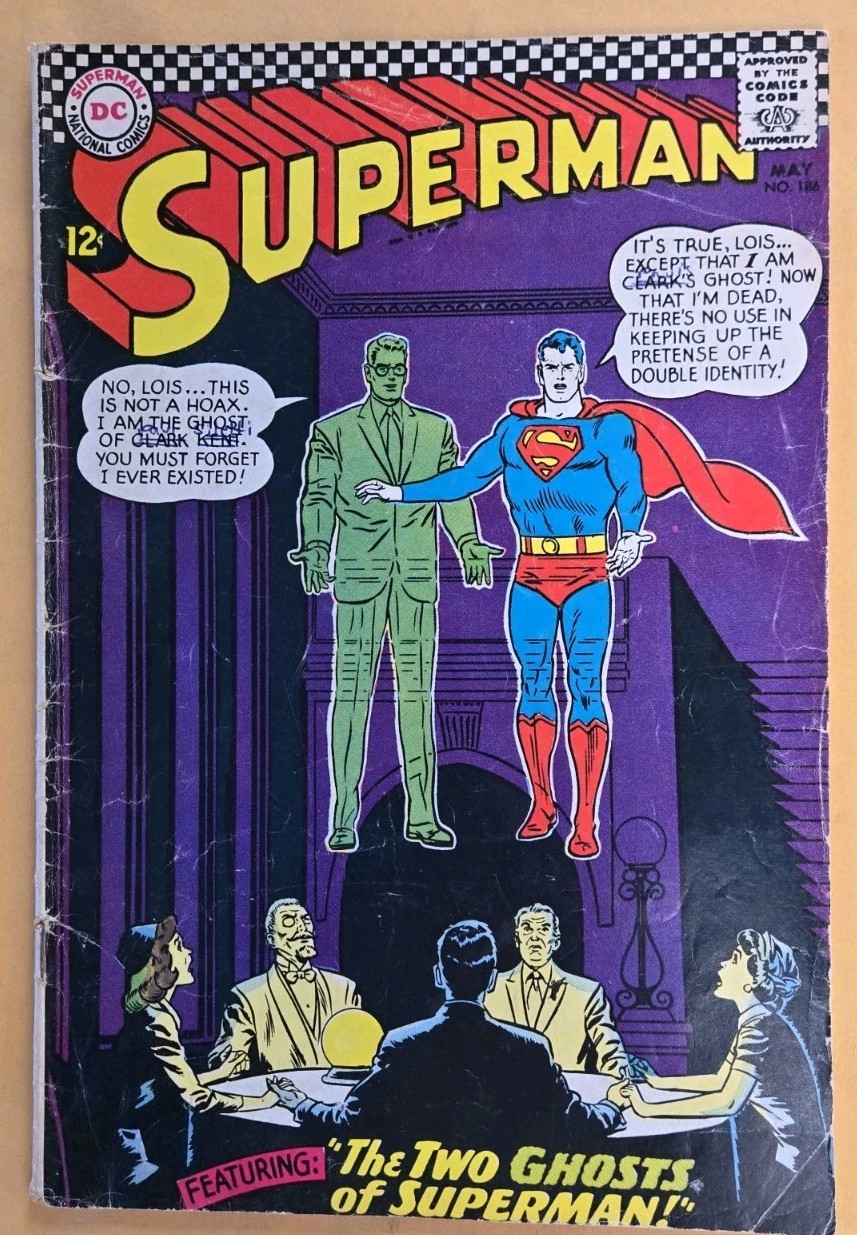 Superman #186 G/VG (3.0) DC Comics 5/66 Superman #186 G/VG (3.0) DC Comics 5/66