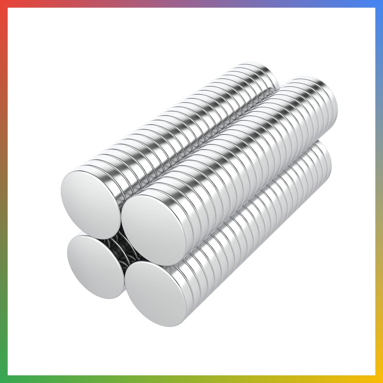 Neodymium Magnets 12mm x 2mm Disc 100Pcs Strong Rare Earth Silver Crafts DIY Neodymium Magnets 12mm x 2mm Disc 100Pcs Strong Rare Earth Silver Crafts DIY