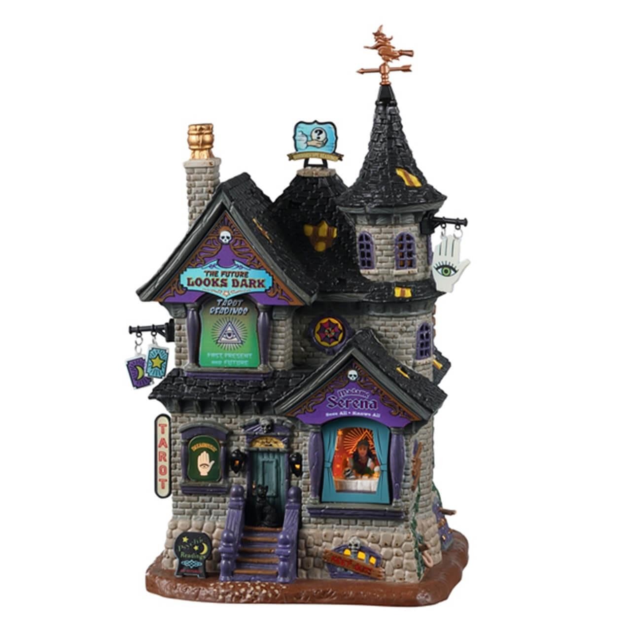 Lemax Spooky Town Halloween Village The Future Looks Dark 25857