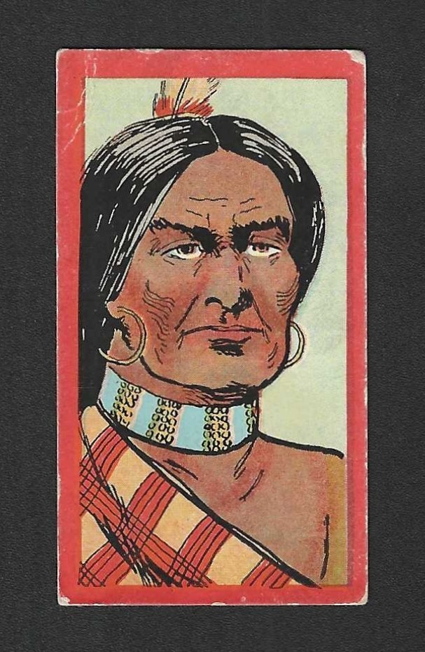 c1910s T74 Booker Tobacco Card - Burley Cubs Indian Series - Wife of Powhatan c1910s T74 Booker Tobacco Card - Burley Cubs Indian Series - Wife of Powhatan