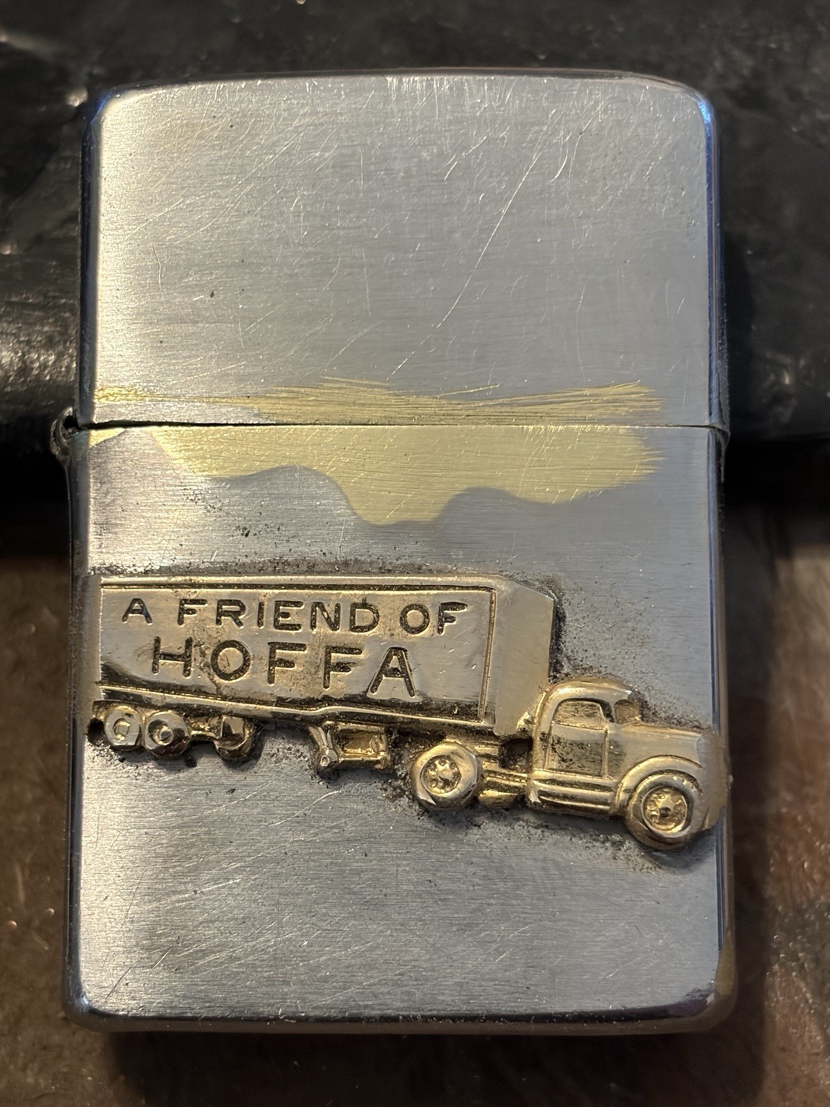 Zippo Lighter “A Friend Of Hoffa”