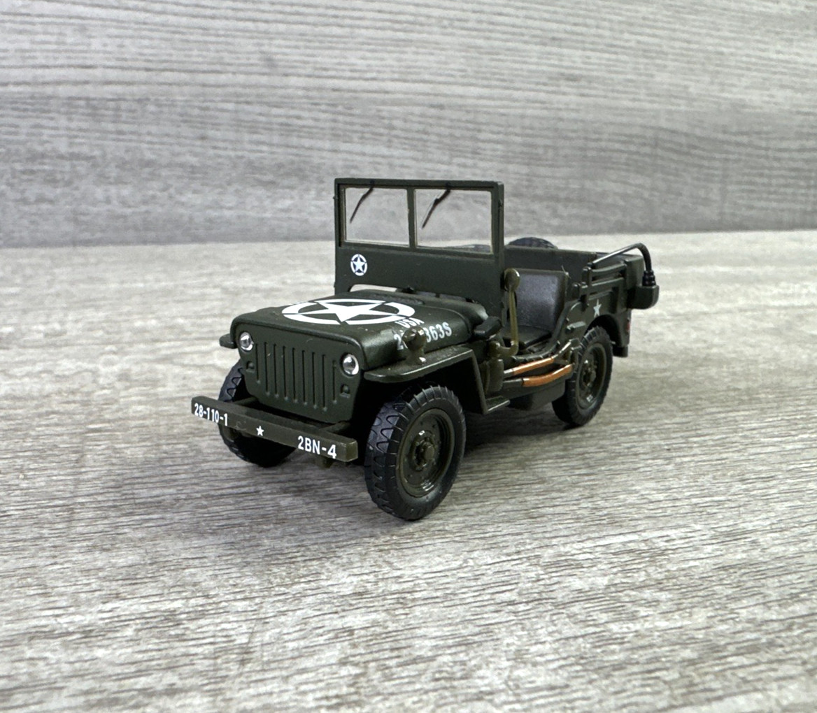 Schuco Military Series 1:43 Diecast USA Jeep Willys \ Schuco Military Series 1:43 Diecast USA Jeep Willys \