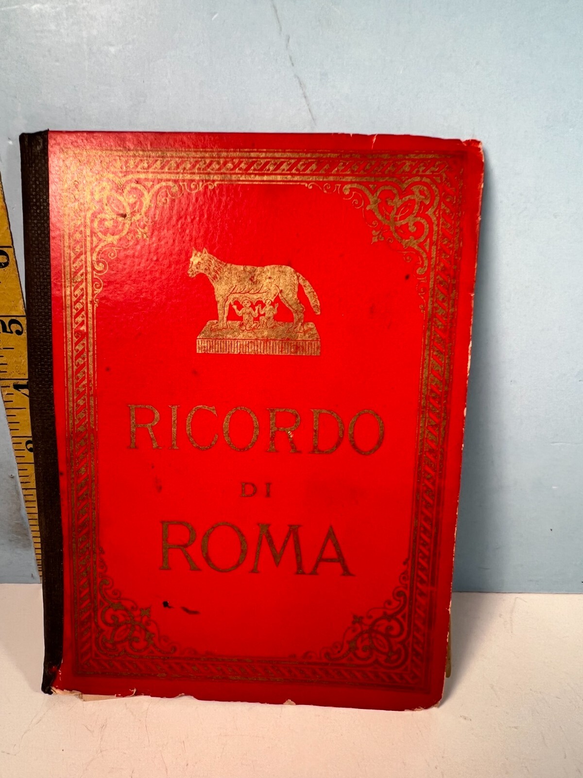 1800\'s Ricardo of Roma foldout Photo Souvenir