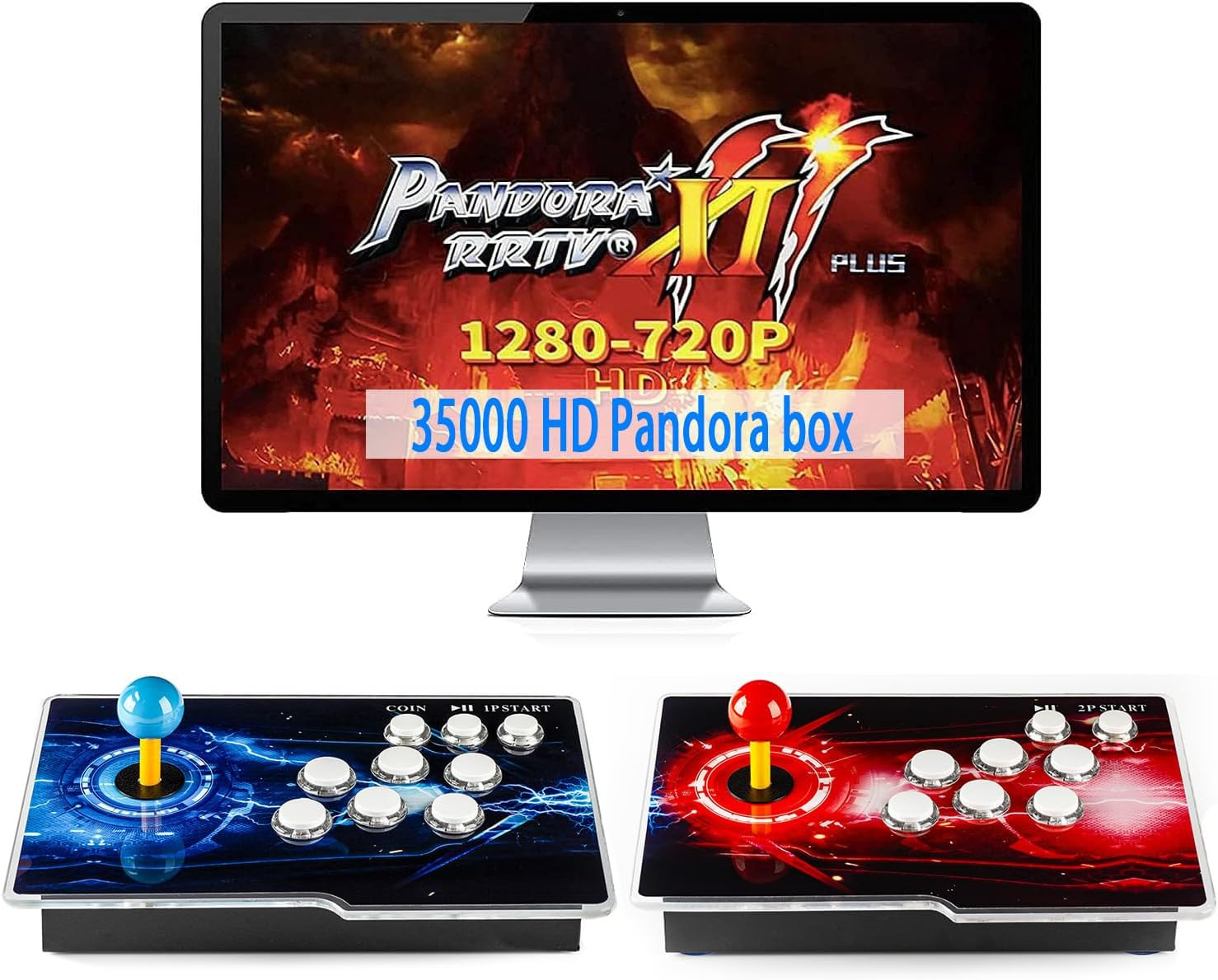 35000 Games in 1 Pandora Box Retro Arcade Game Console with Two Separate Host fo 35000 Games in 1 Pandora Box Retro Arcade Game Console with Two Separate Host fo