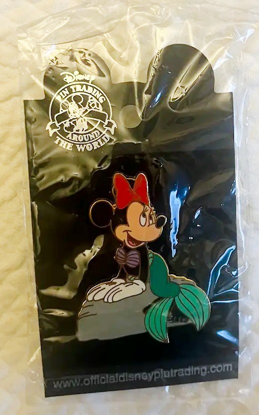 DISNEY MINNIE MOUSE PRINCESS SERIES ARIEL THE LITTLE MERMAID PIN 2003