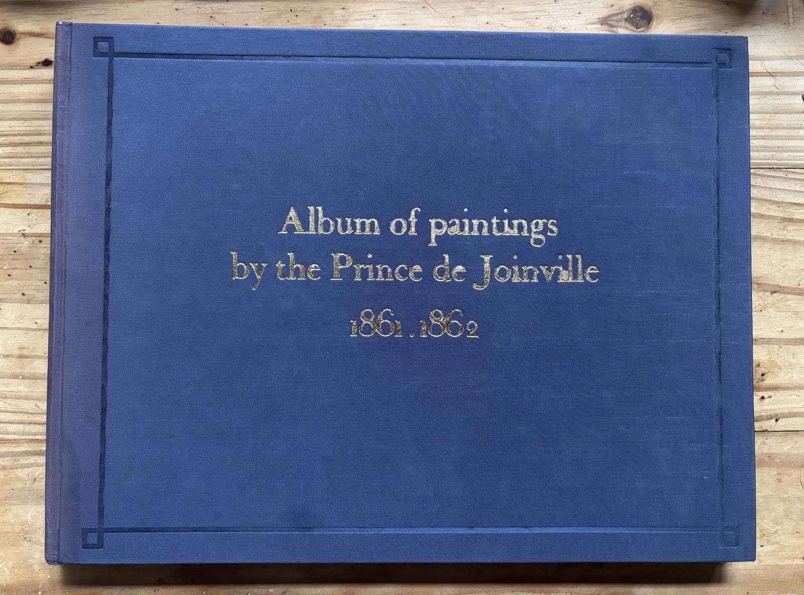 Civil War book of Paintings by Prince de Joinville Hard cover 1861 1862