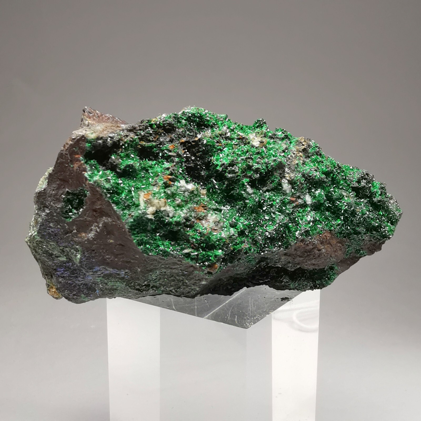 121.7 g RARE Brochantite w. Matrix / Bou Beker, Morocco / Rough Crystal Gemstone 121.7 g RARE Brochantite w. Matrix / Bou Beker, Morocco / Rough Crystal Gemstone