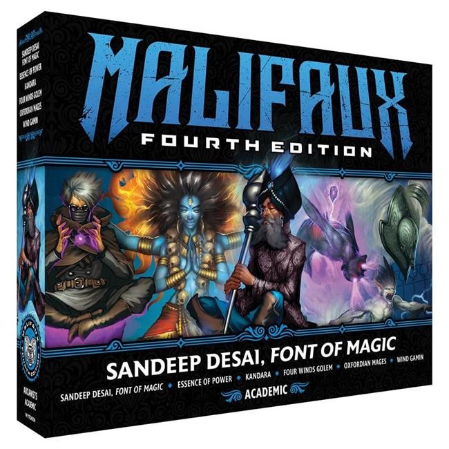 Malifaux 4th Edition Sandeep Desai & Font of Magic Miniature #WYR24304