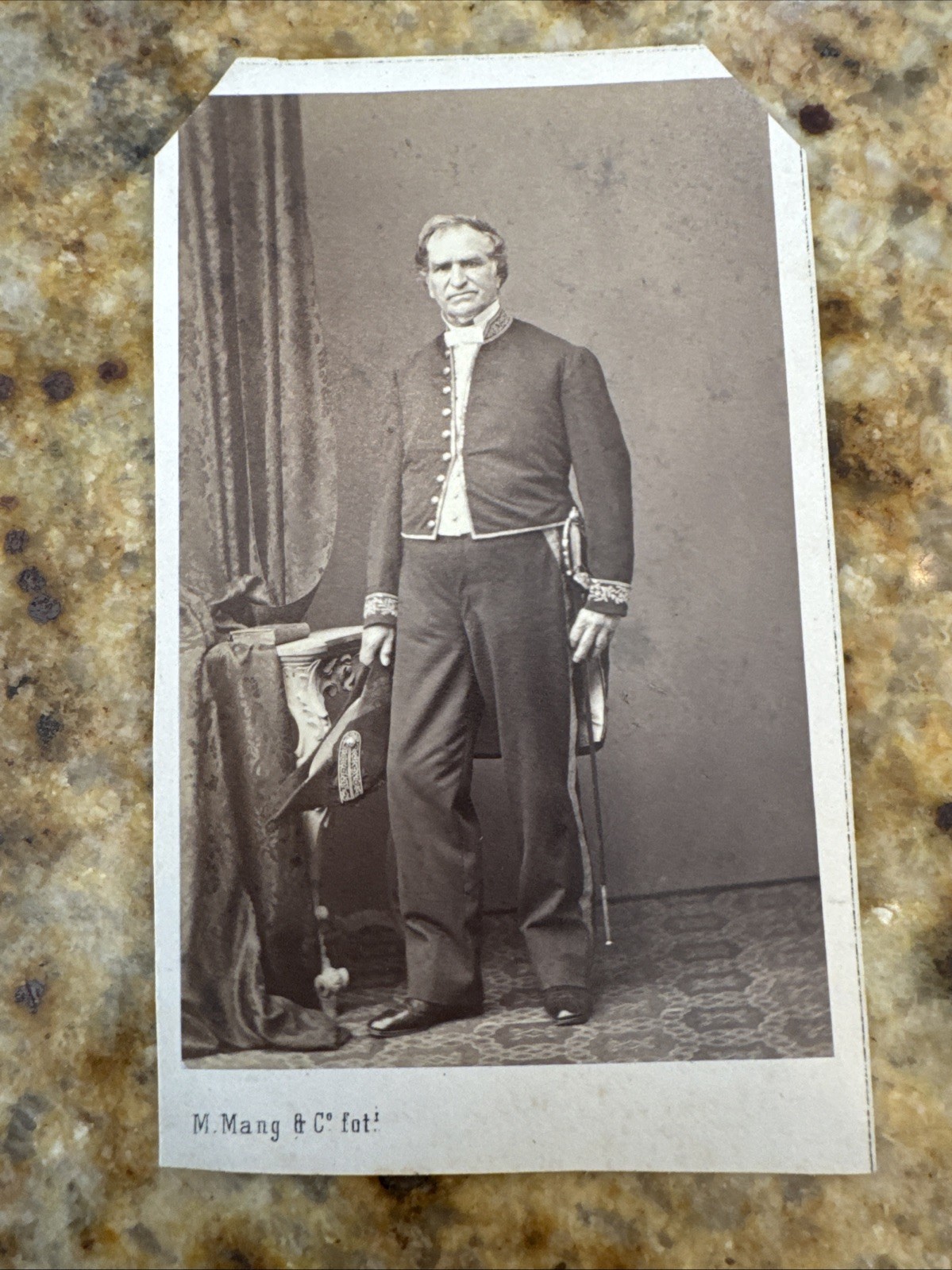 Rare CDV Photo Richard Blatchford US Ambassador Diplomat To Holy See Circ 1862-3 Rare CDV Photo Richard Blatchford US Ambassador Diplomat To Holy See Circ 1862-3