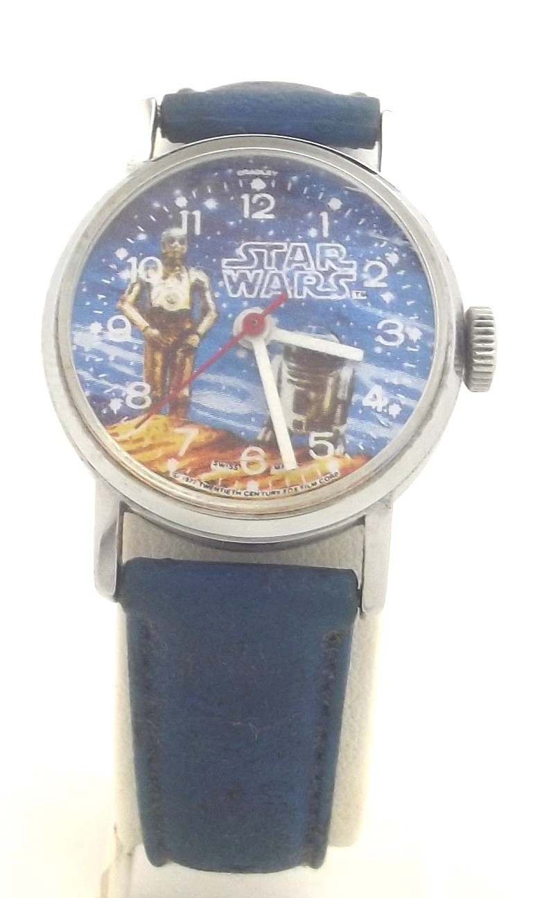 Bradley - Star Wars 20th Century Fox Wind Up - Vintage 1977 Watch ~#0308