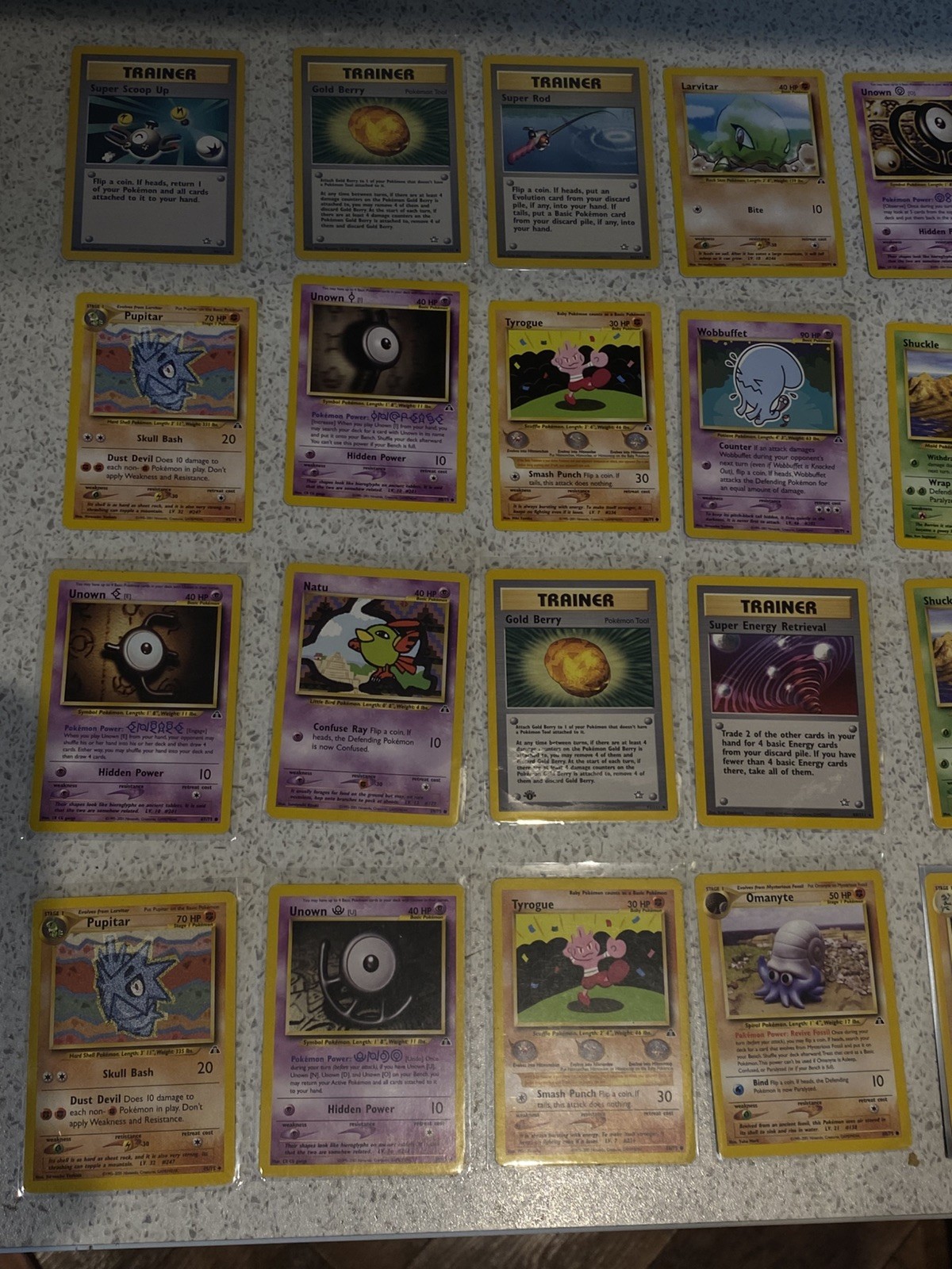 2000 WOTC Pokemon Neo Bundle 28 Vintage Pokemon Cards 