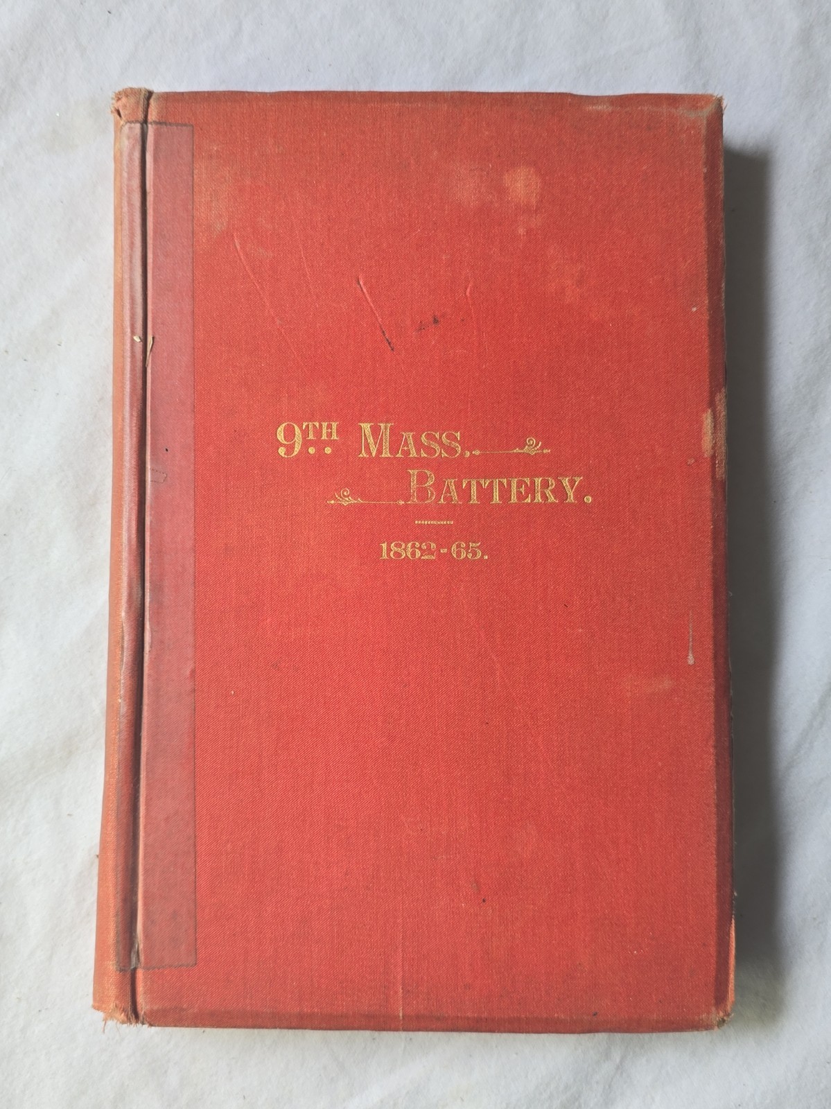 1888 antique CIVIL WAR 9th MASSACHUSETTS BATTERY history artillery roster book 1888 antique CIVIL WAR 9th MASSACHUSETTS BATTERY history artillery roster book