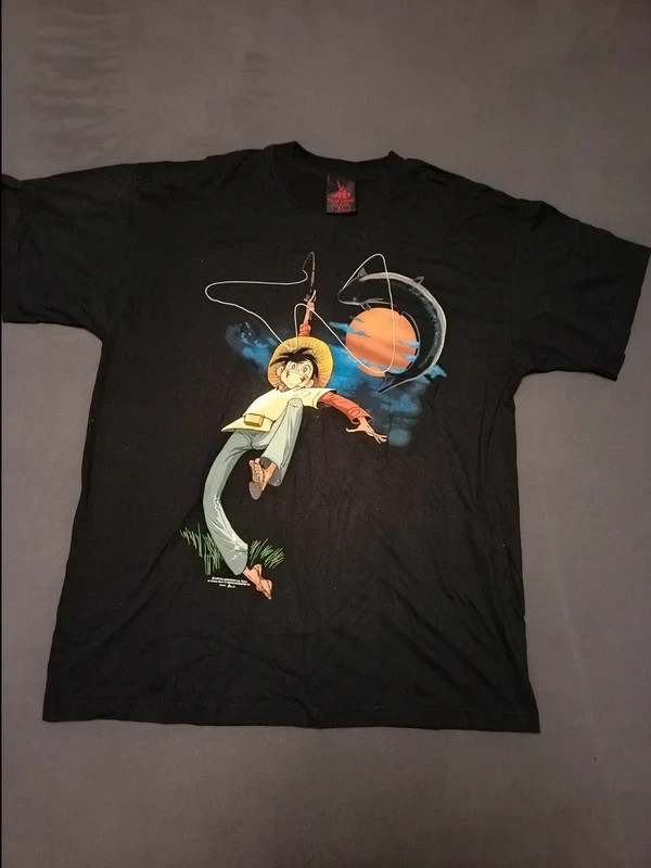 Fisherman Sanpei Vintage T-shirt by Nippon Animation, Size XL, Screen Stars Fisherman Sanpei Vintage T-shirt by Nippon Animation, Size XL, Screen Stars