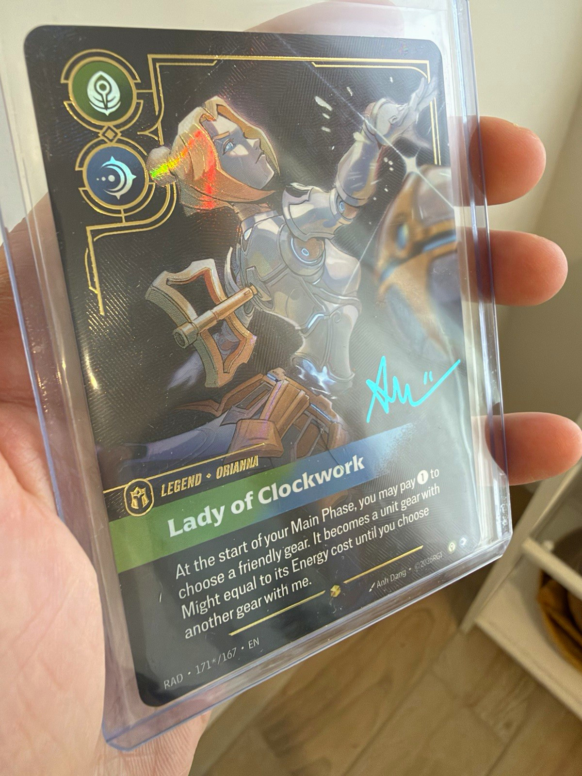 Riftbound - Lady of Clockwork Orianna SIGNATURE #171*/167