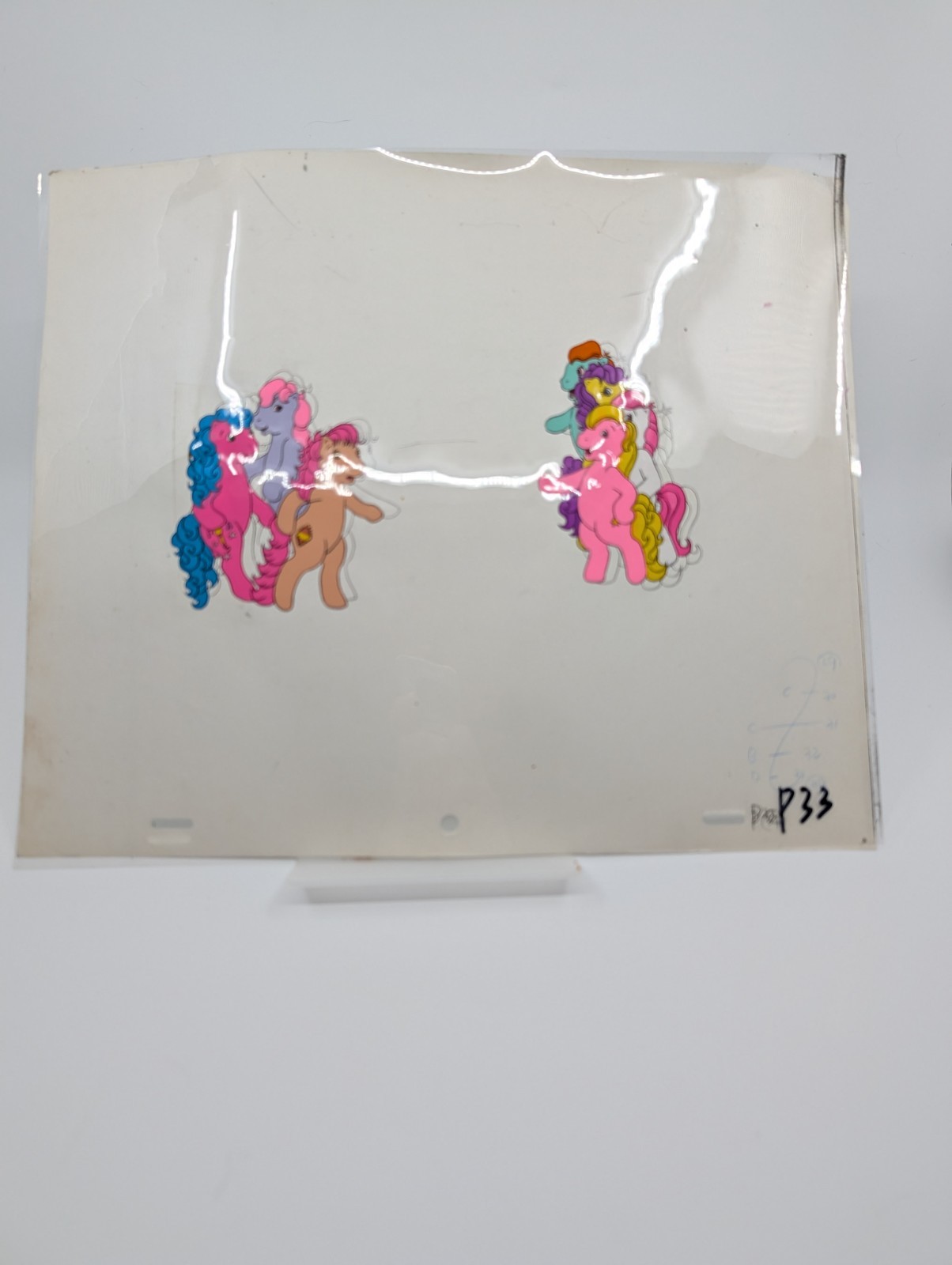 Vintage 1990's My Little Pony Animation Cel Very Nice