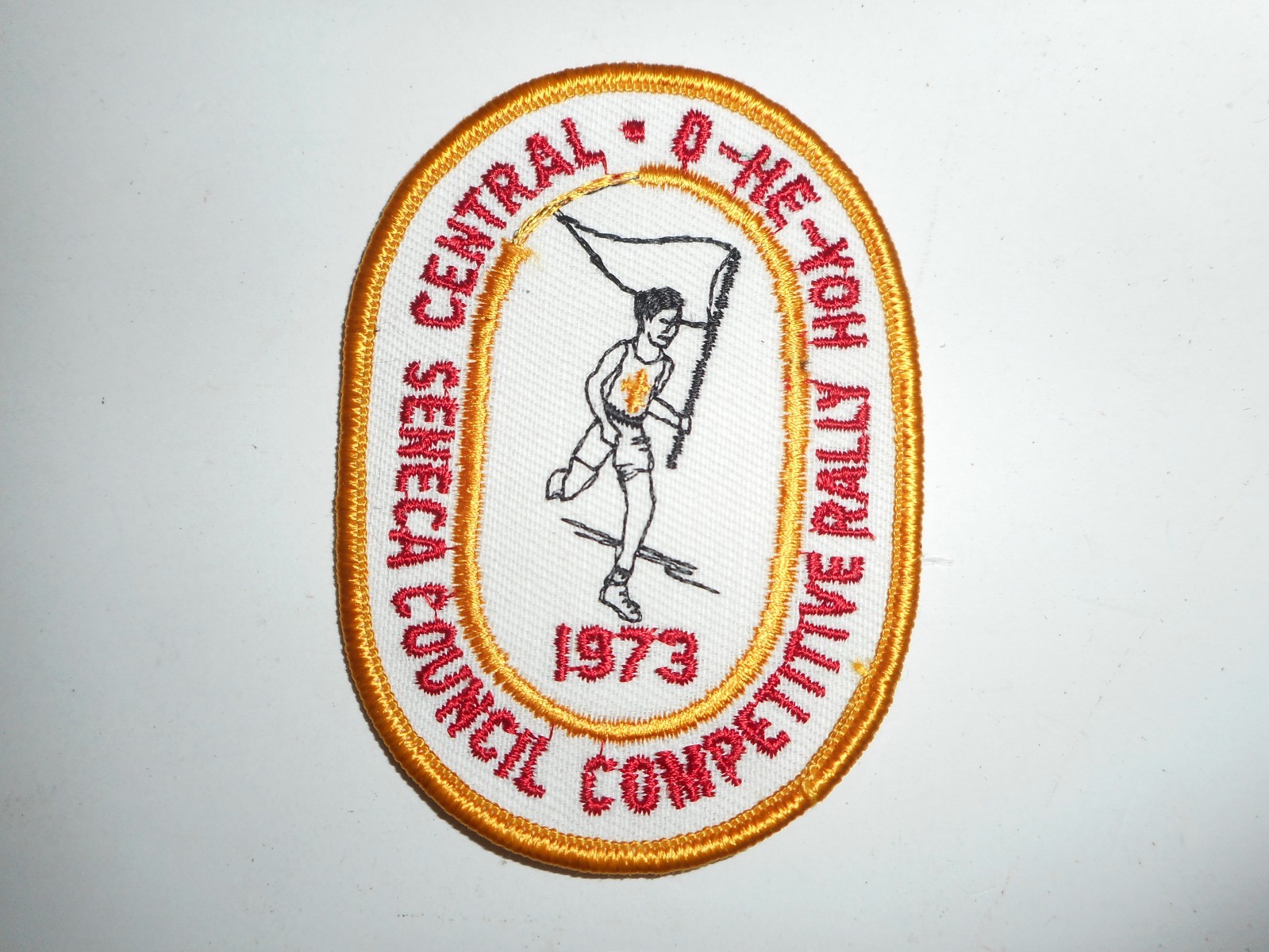 VTG 70s BSA Boy Scout Central Seneca Council O-HE-YOH 1973 Maryland Patch 3
