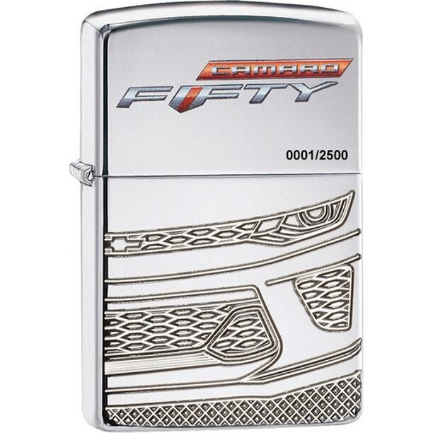 Zippo Chevy Camaro Armor High Polish Chrome 29478 (Series Number May Vary) Zippo Chevy Camaro Armor High Polish Chrome 29478 (Series Number May Vary)