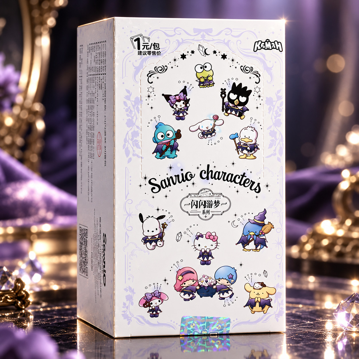 SANRIO HELLO KITTY KUROMI CINNAMOROLL SEALED TRADING CARD BOX 36 PACKS