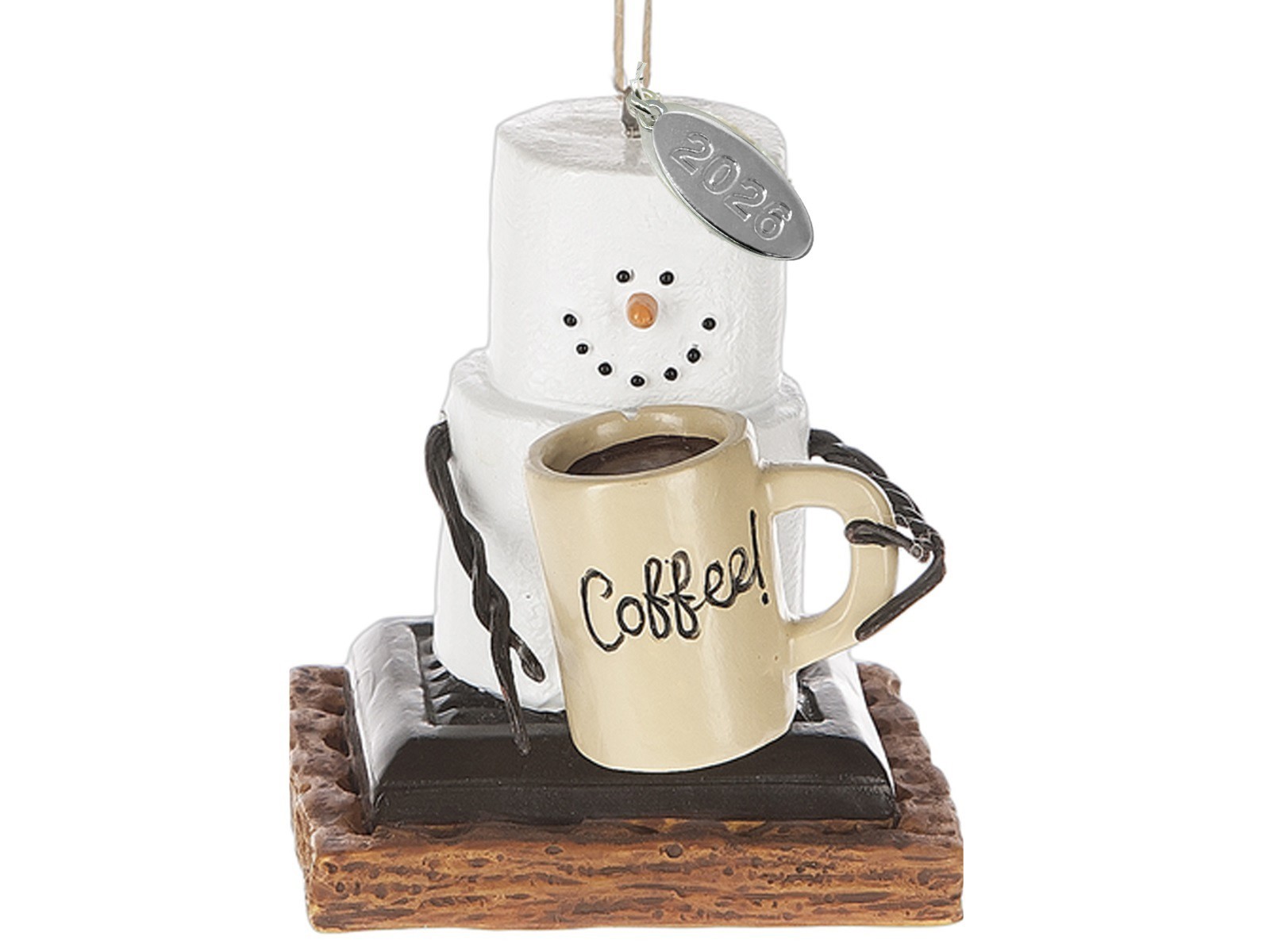 2026 Smores Coffee Christmas Ornament, Great Teacher Gift, Stocking Stuffer 2026 Smores Coffee Christmas Ornament, Great Teacher Gift, Stocking Stuffer