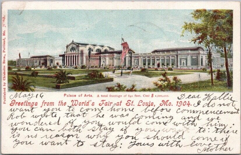 1904 ST. LOUIS WORLD\'S FAIR Postcard \