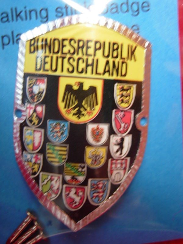 Bundesrepublic Deutschland Germany stocknagel medallion G9918 Bundesrepublic Deutschland Germany stocknagel medallion G9918