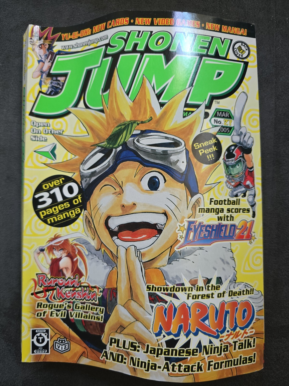 Naruto - March 2005 - Shonen Jump - English Version Naruto - March 2005 - Shonen Jump - English Version