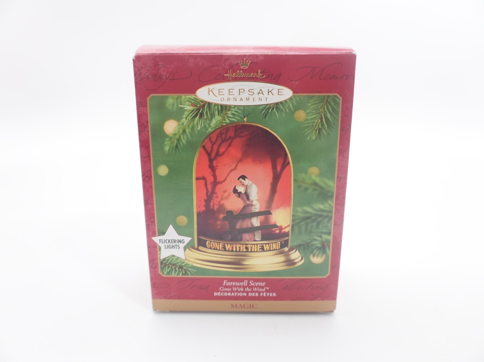 Hallmark Keepsake Ornament 2001 Gone With the Wind Farewell Scene New