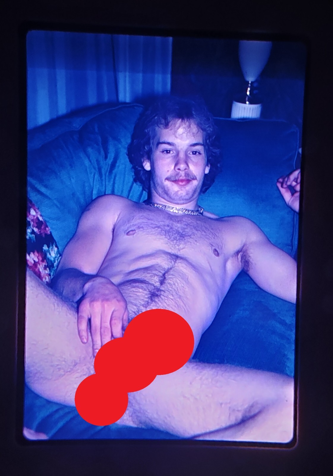 HOT Vintage 35mm Photo Slide, Male Nude Photography, Gay Interest Naked Beefcake