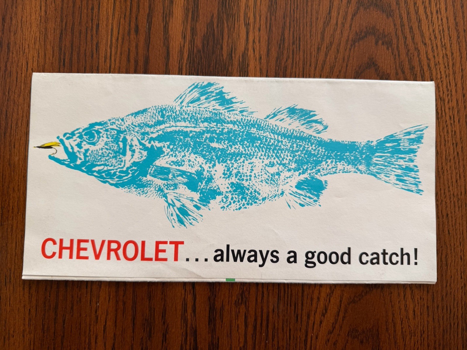 Chevrolet 1962 Vintage Print Ad “Always a Good Catch” Chevy Car Brochure