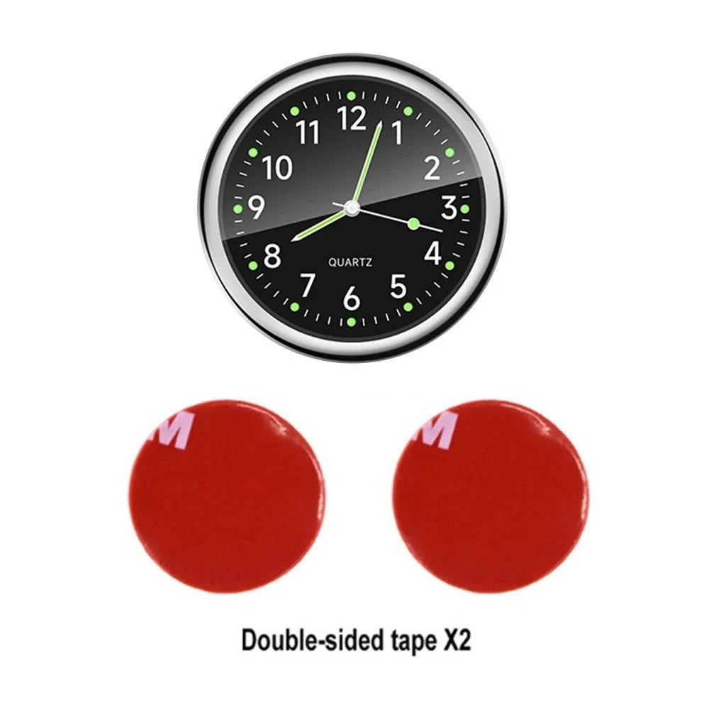Car Dashboard Clock Mini Tiny Analog Clock Watch for Vehicle Stick On Clock USA Car Dashboard Clock Mini Tiny Analog Clock Watch for Vehicle Stick On Clock USA